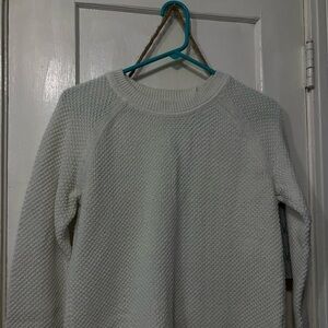 Old Navy Women's Textured Cream Sweater